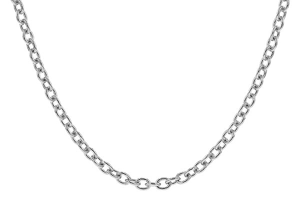 A328-52213: CABLE CHAIN (24IN, 1.3MM, 14KT, LOBSTER CLASP)