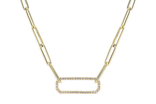 B328-45904: NECKLACE .50 TW (17 INCHES)