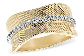 C243-91295: LDS WED RG .22 TW (Y/G & W/G)