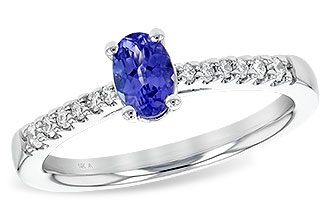 C244-89458: LDS RG .47 TANZANITE .62 TGW