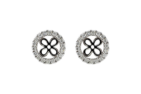 E242-13113: EARRING JACKETS .30 TW (FOR 1.50-2.00 CT TW STUDS)