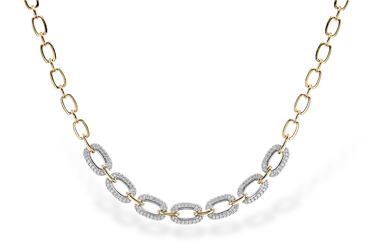 E328-46749: NECKLACE 1.95 TW (17 INCHES)