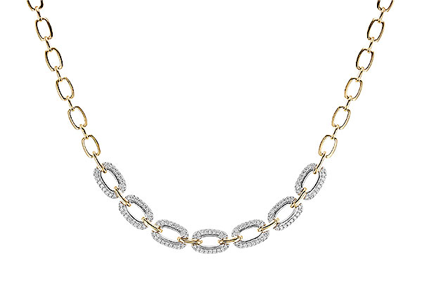E328-46749: NECKLACE 1.95 TW (17 INCHES)