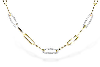 F328-45904: NECKLACE .75 TW (17 INCHES)