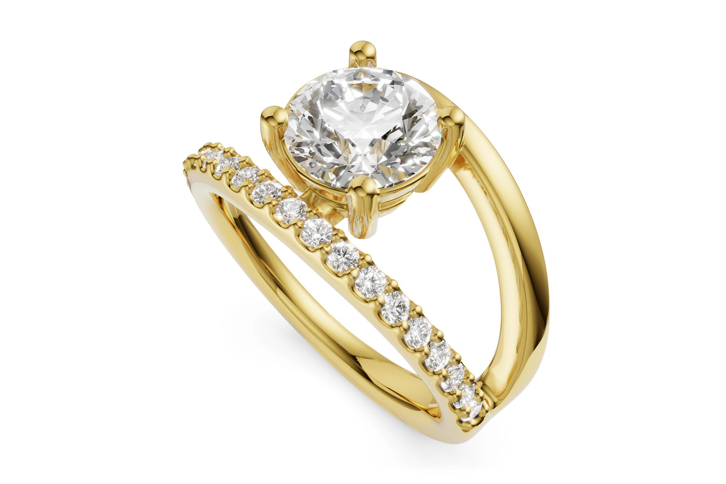 F330-27722: LDS SEMI DIA RG .33 TW