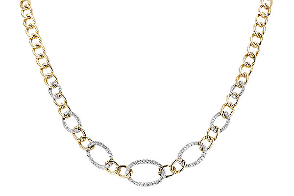 G328-46794: NECKLACE 1.15 TW (17")
