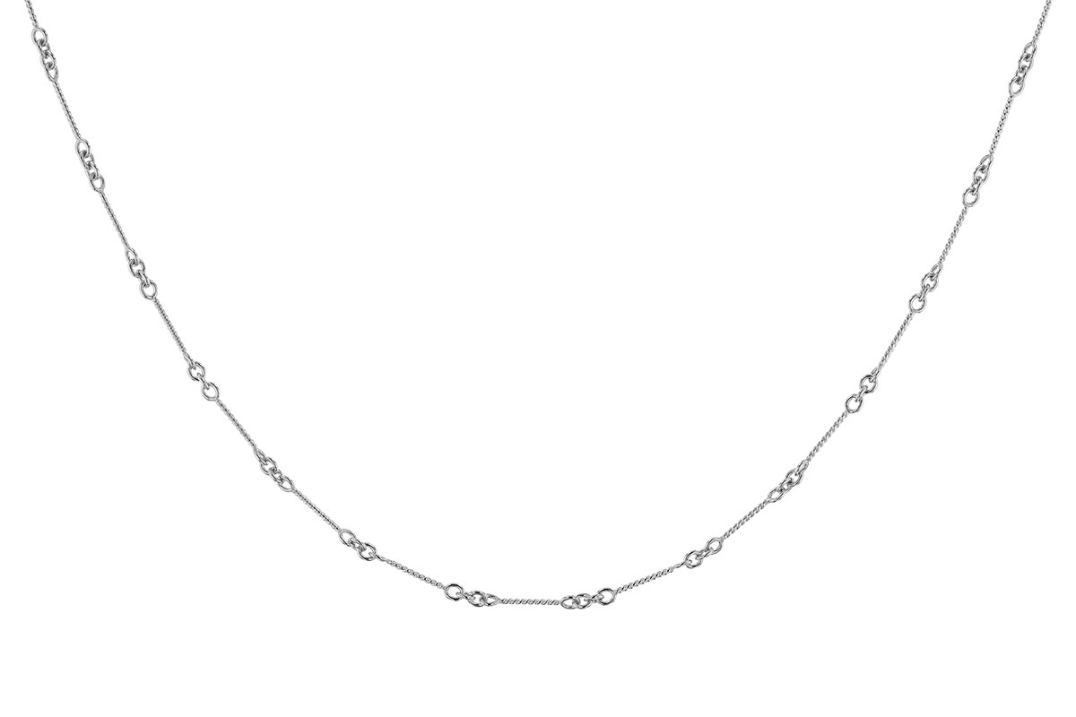 G328-51349: TWIST CHAIN (8IN, 0.8MM, 14KT, LOBSTER CLASP)