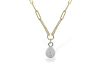 H328-45903: NECKLACE 1.26 TW (17 INCHES)