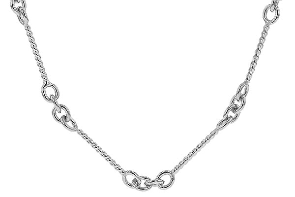 K329-36740: TWIST CHAIN (7IN, 0.8MM, 14KT, LOBSTER CLASP)