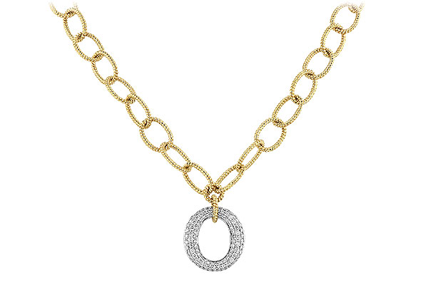 M244-83121: NECKLACE 1.02 TW (17 INCHES)