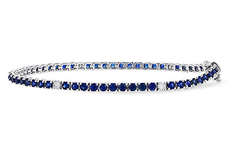 M329-37703: BRACELET 3.27 TW SAPP 3.52 TGW (7")